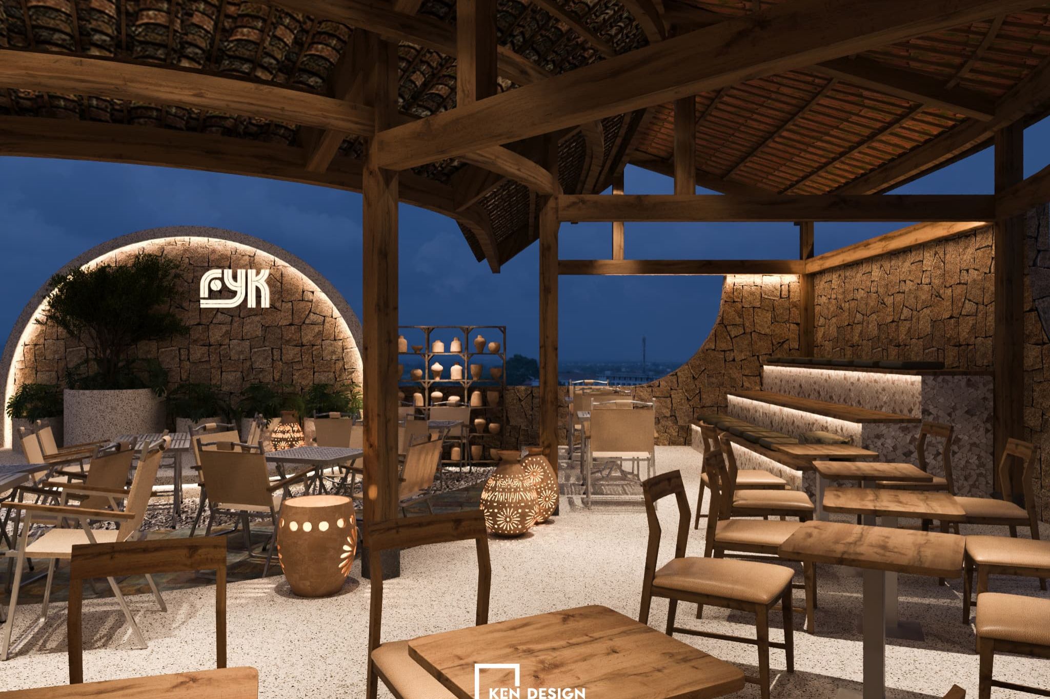 Lưu ý khi lựa chọn nội thất quán cafe rustic